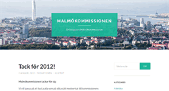 Desktop Screenshot of malmokommissionen.se