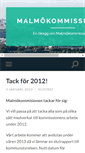 Mobile Screenshot of malmokommissionen.se
