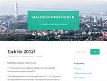 Tablet Screenshot of malmokommissionen.se